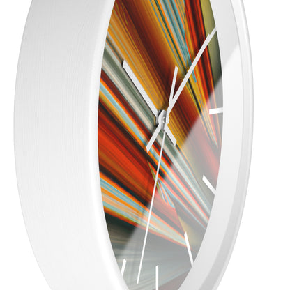 Melvin Strickland - Friction Force, Abstractly - Wall Clock