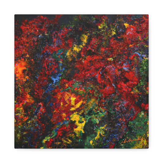 Frostfire Neonium - Chemistry, Abstractly - Canvas