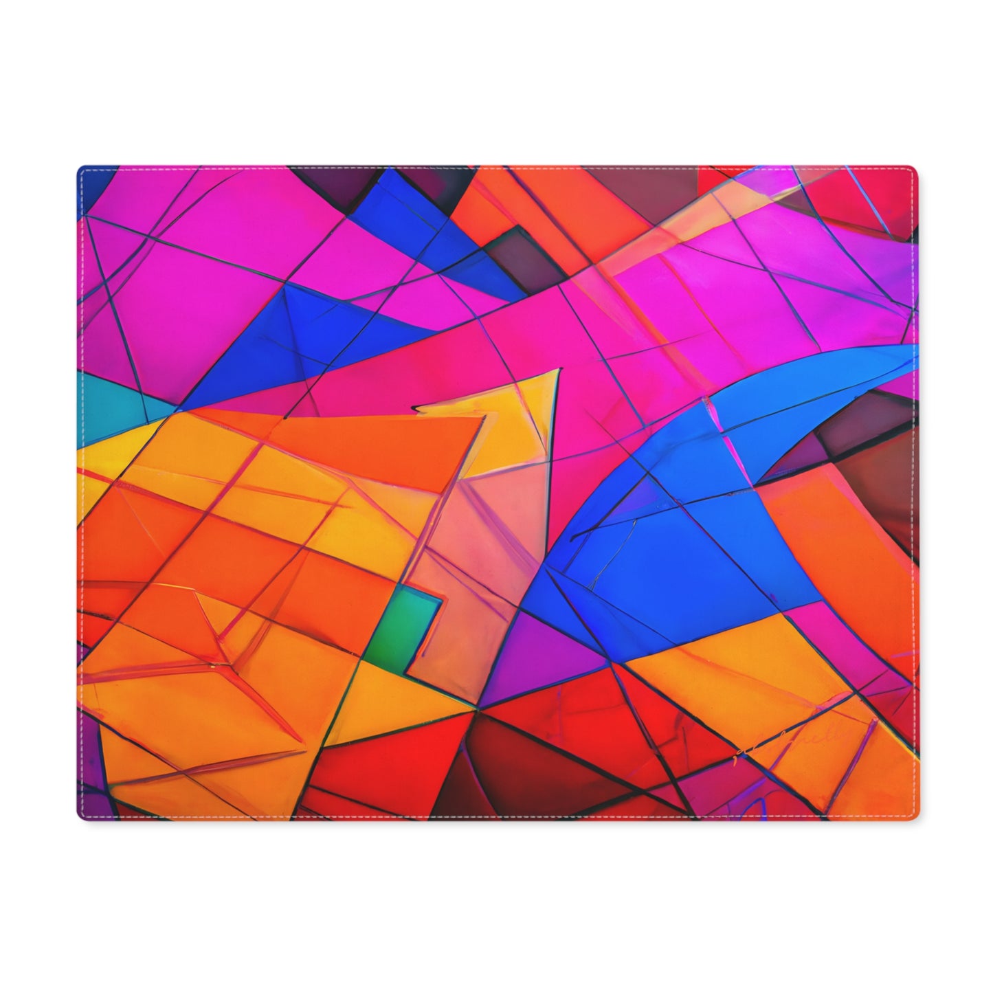 Frank Schroeder - Air Resistance Force, Abstractly - Placemat