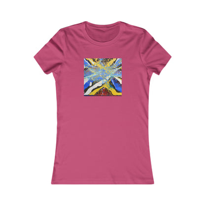 Petrivnium Oxide - Chemistry, Abstractly - Ladies' Cut Tee