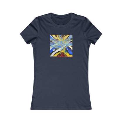 Petrivnium Oxide - Chemistry, Abstractly - Ladies' Cut Tee