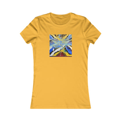 Petrivnium Oxide - Chemistry, Abstractly - Ladies' Cut Tee