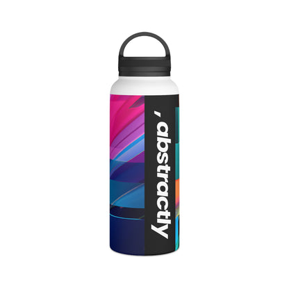 Helen Kaplan - Air Resistance Force, Abstractly - Stainless Steel Water Bottle