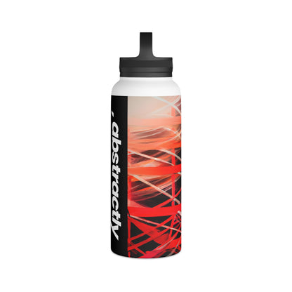 Roland Pierce - Normal Force, Abstractly - Stainless Steel Water Bottle