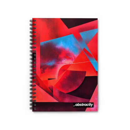 Alicia Rossman - Weak Force, Abstractly - Spiral Notebook