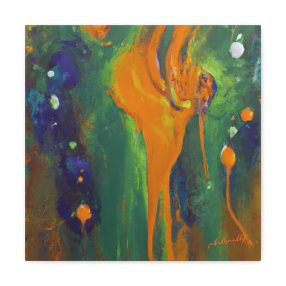 Quantum Sapphire Element - Chemistry, Abstractly - Canvas