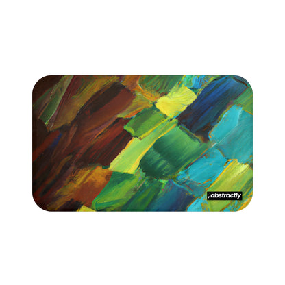 Zephyr Helium Hydride - Boron, Abstractly - Bath Mat