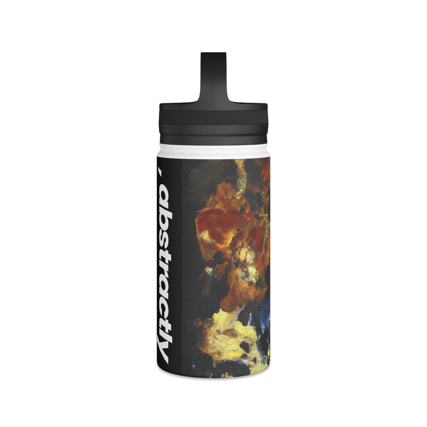 Neonexium Crystal - Chemistry, Abstractly - Stainless Steel Water Bottle