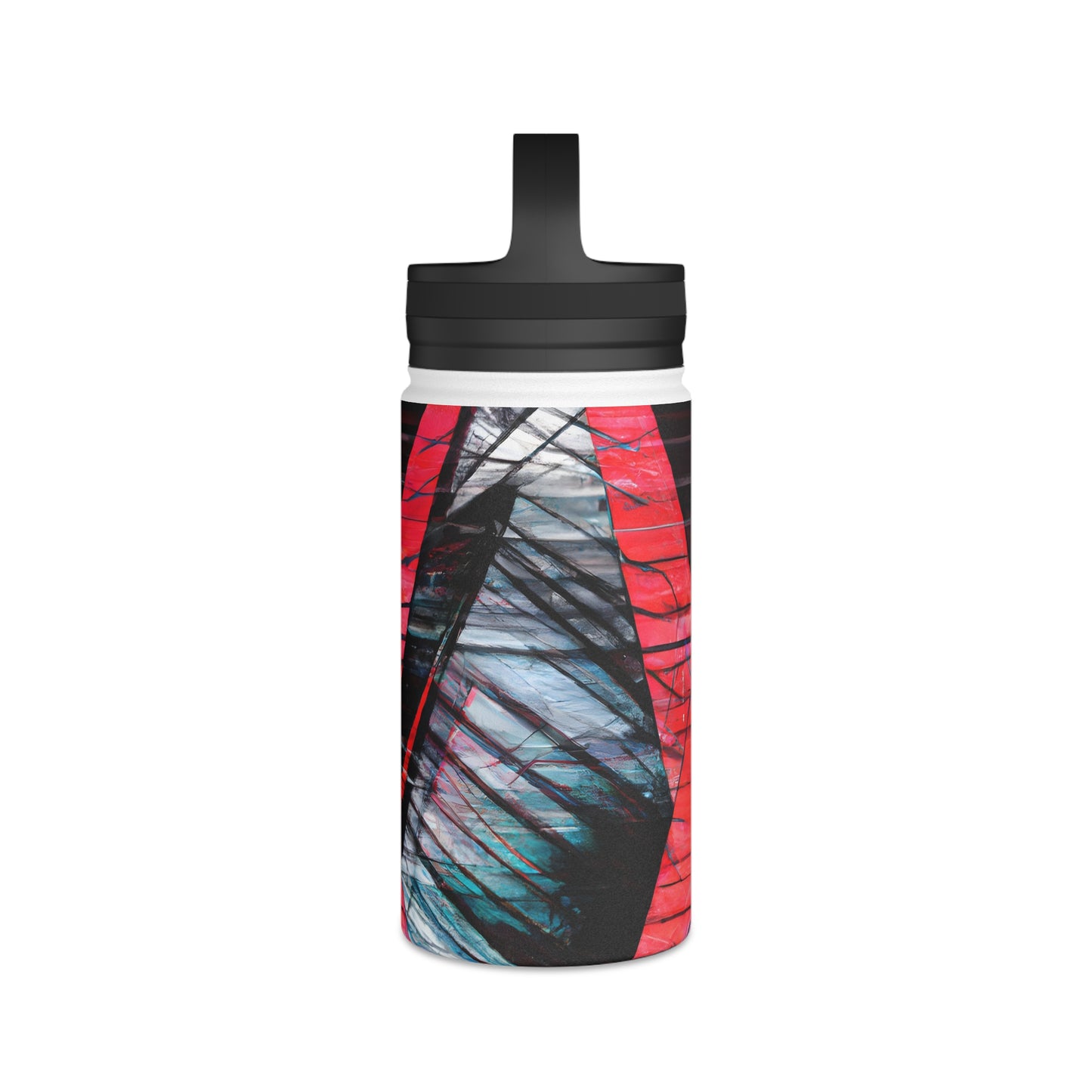 Caroline Burnett - Electric Force, Abstractly - Stainless Steel Water Bottle