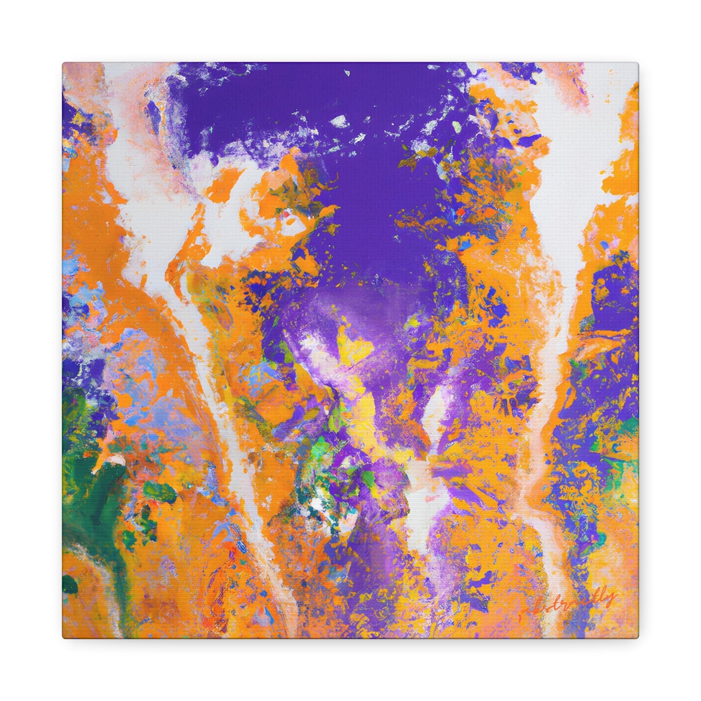 Solarium Particulate - Chemistry, Abstractly - Canvas