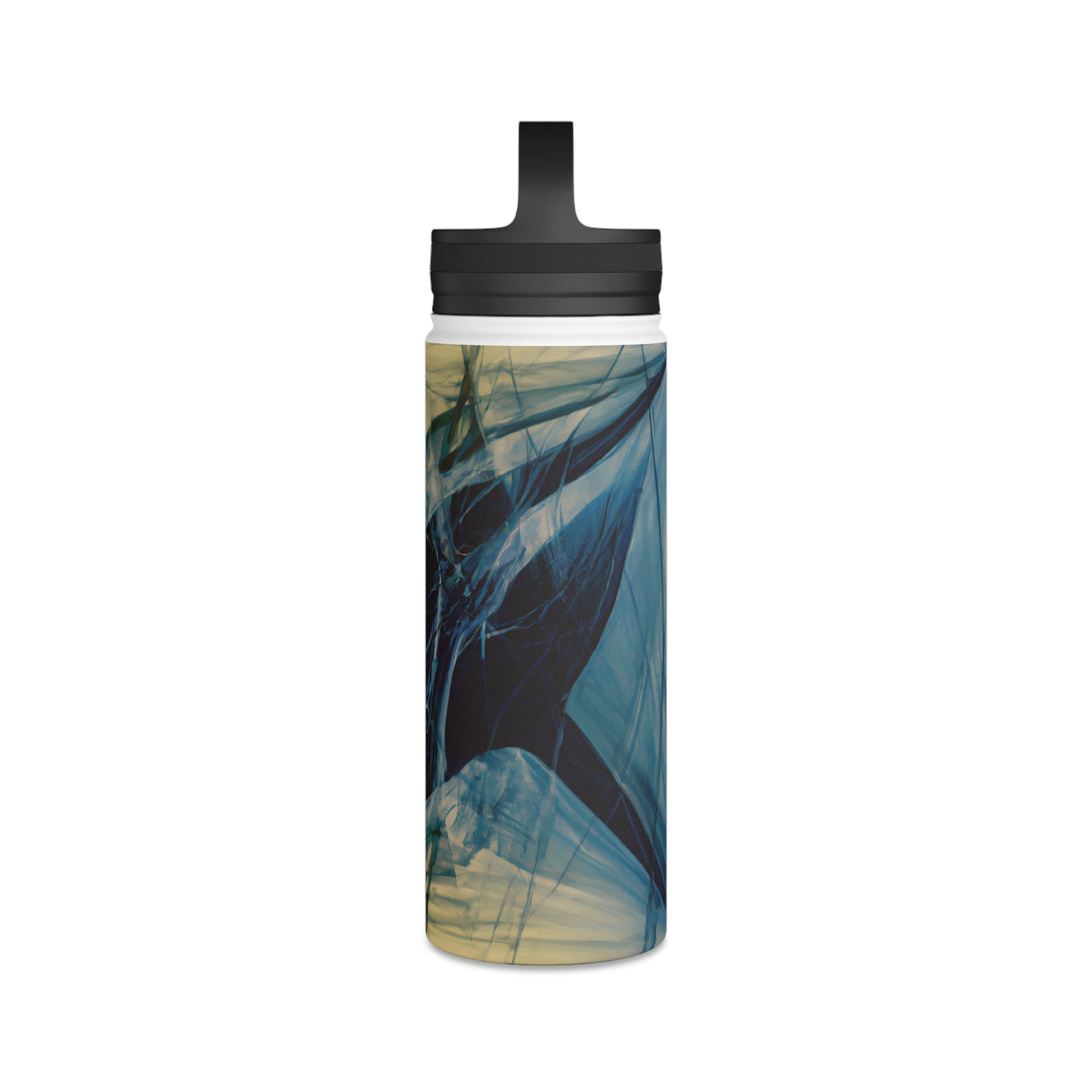 Helen Bertrand - Magnetic Force, Abstractly - Stainless Steel Water Bottle