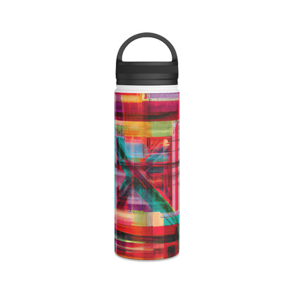 Mildred Hawking - Friction Force, Abstractly - Stainless Steel Water Bottle