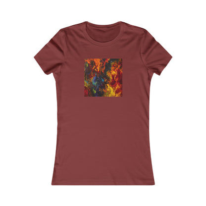 Herrmannite Fusionium - Chemistry, Abstractly - Ladies' Cut Tee