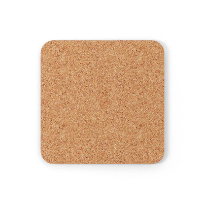 Vanguard Intellect - Debit, Abstractly - Corkwood Coaster Set of 4