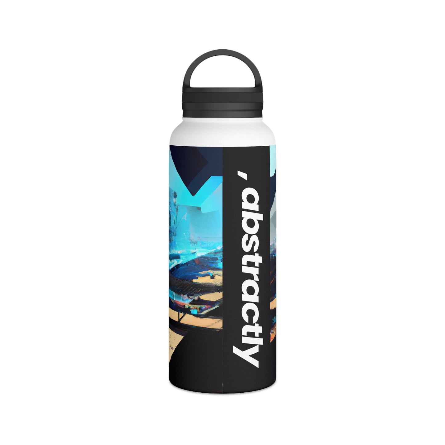 Glacier Capital - Interest, Abstractly - Stainless Steel Water Bottle