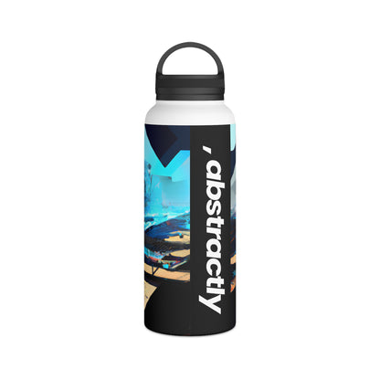 Glacier Capital - Interest, Abstractly - Stainless Steel Water Bottle