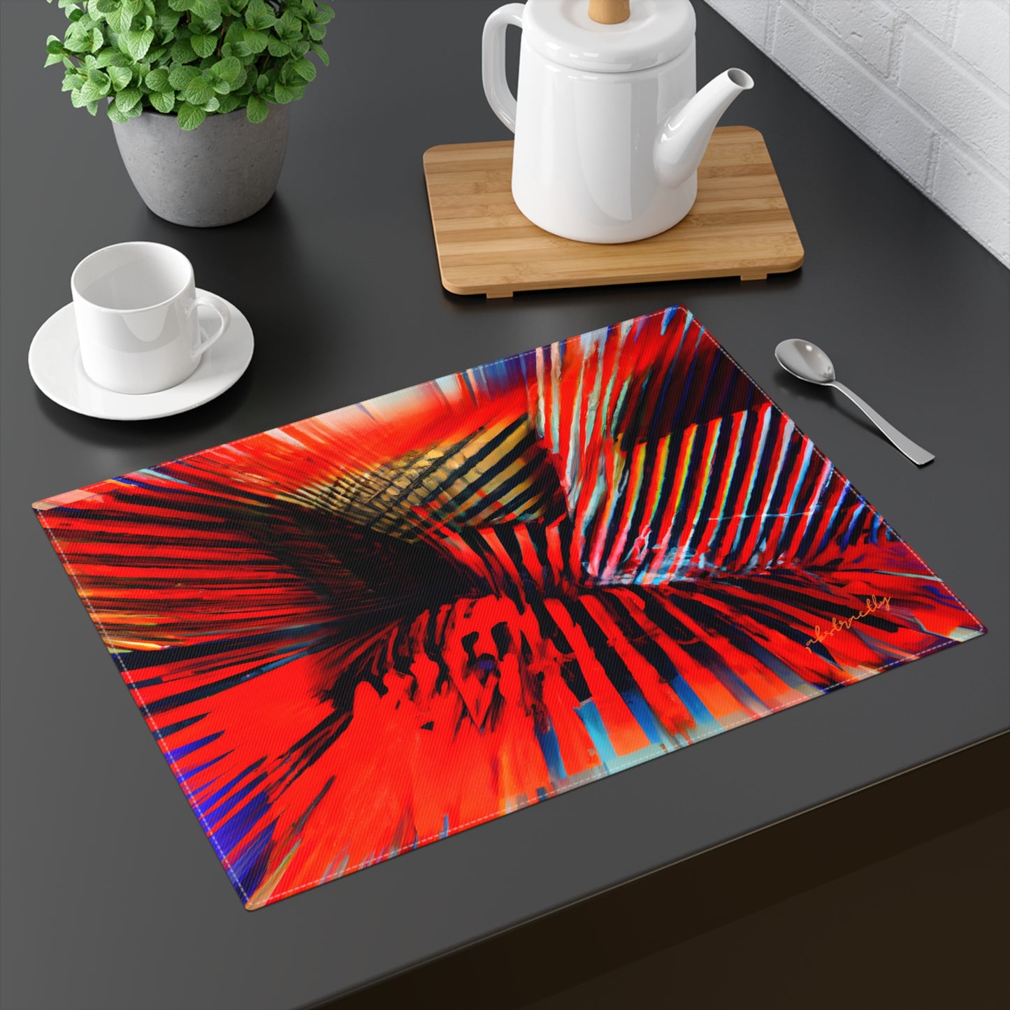 Oliver Maddox - Air Resistance Force, Abstractly - Placemat