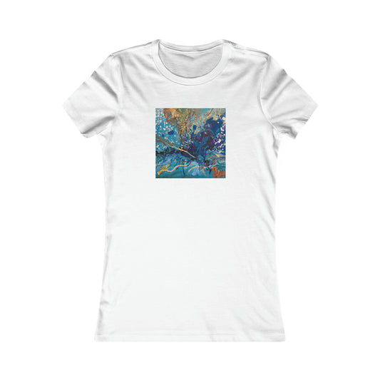 Auroflux Prismatite - Chemistry, Abstractly - Ladies' Cut Tee