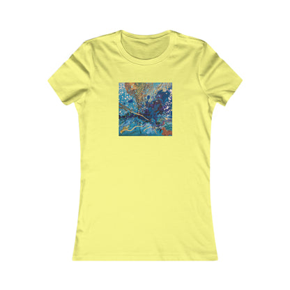 Auroflux Prismatite - Chemistry, Abstractly - Ladies' Cut Tee