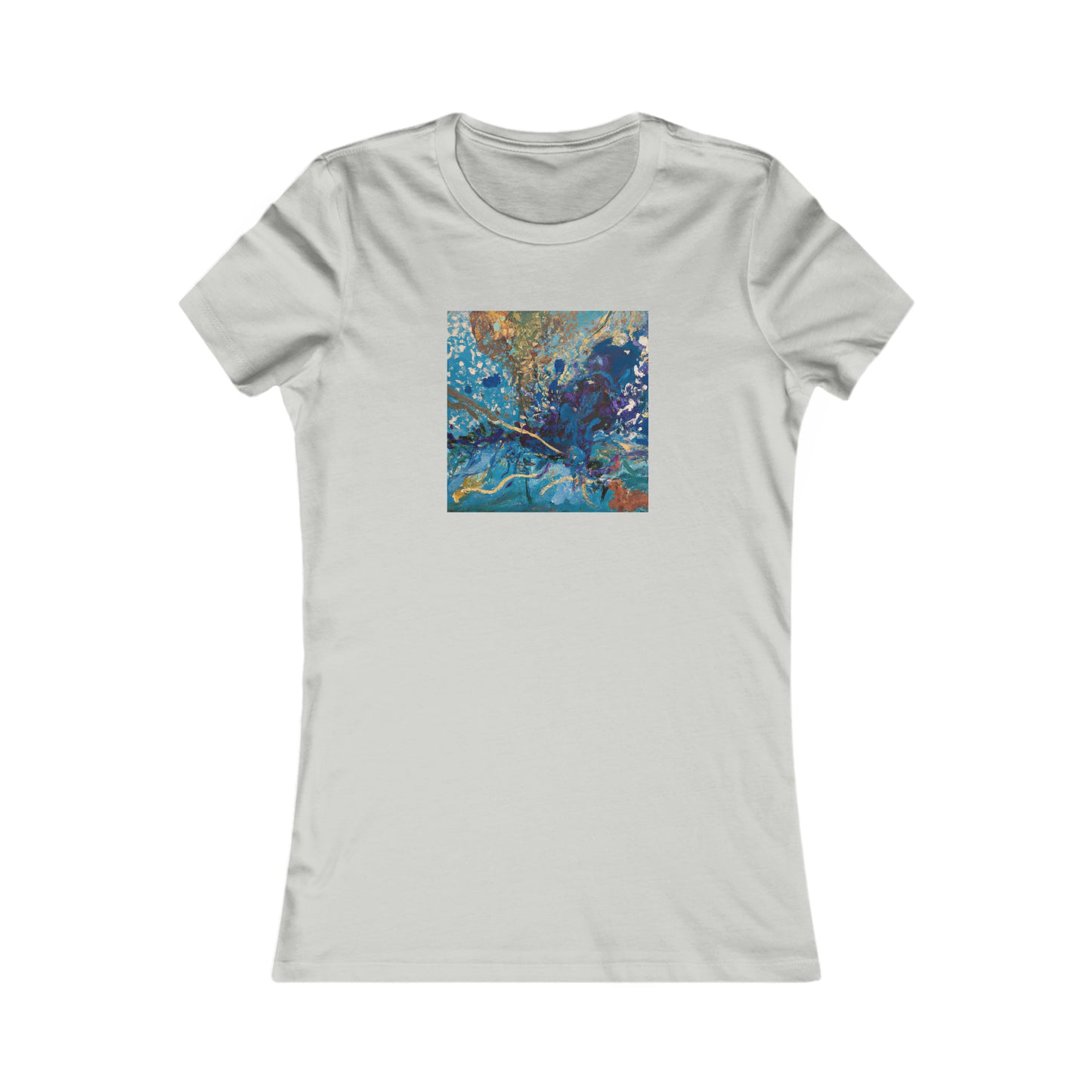 Auroflux Prismatite - Chemistry, Abstractly - Ladies' Cut Tee