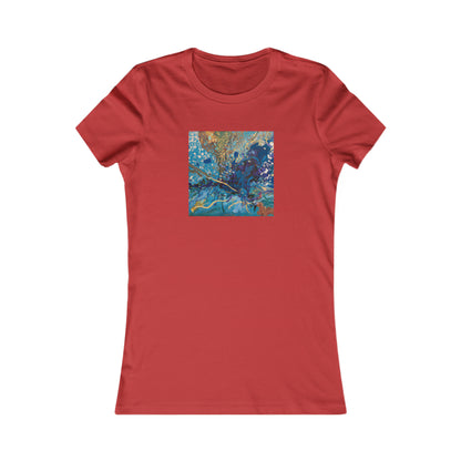 Auroflux Prismatite - Chemistry, Abstractly - Ladies' Cut Tee