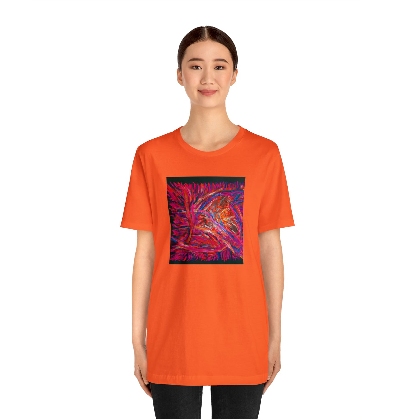 Solarian Crystal Prism - Neon, Abstractly - Tee