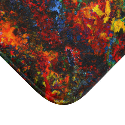 Frostfire Neonium - Chemistry, Abstractly - Bath Mat