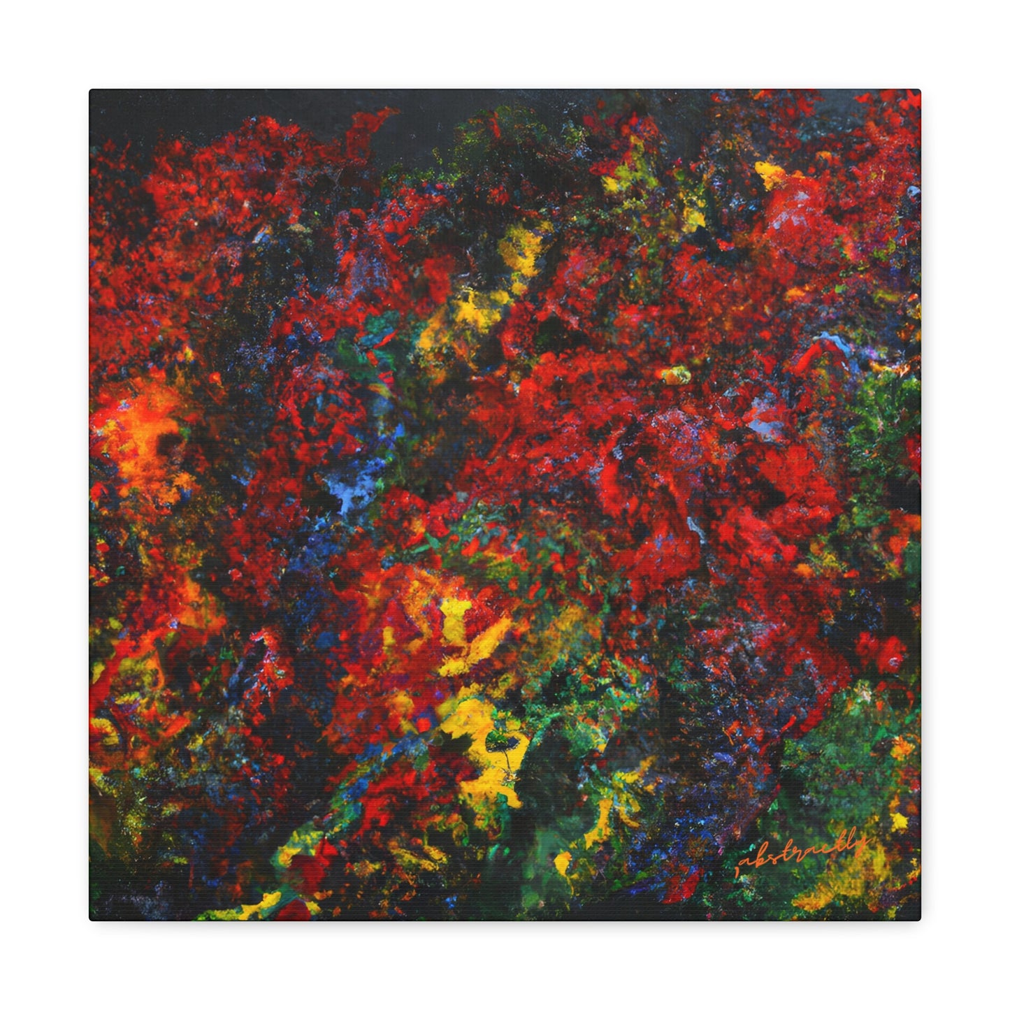 Frostfire Neonium - Chemistry, Abstractly - Canvas