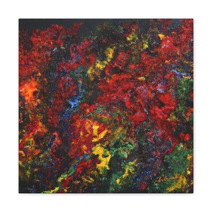 Frostfire Neonium - Chemistry, Abstractly - Canvas