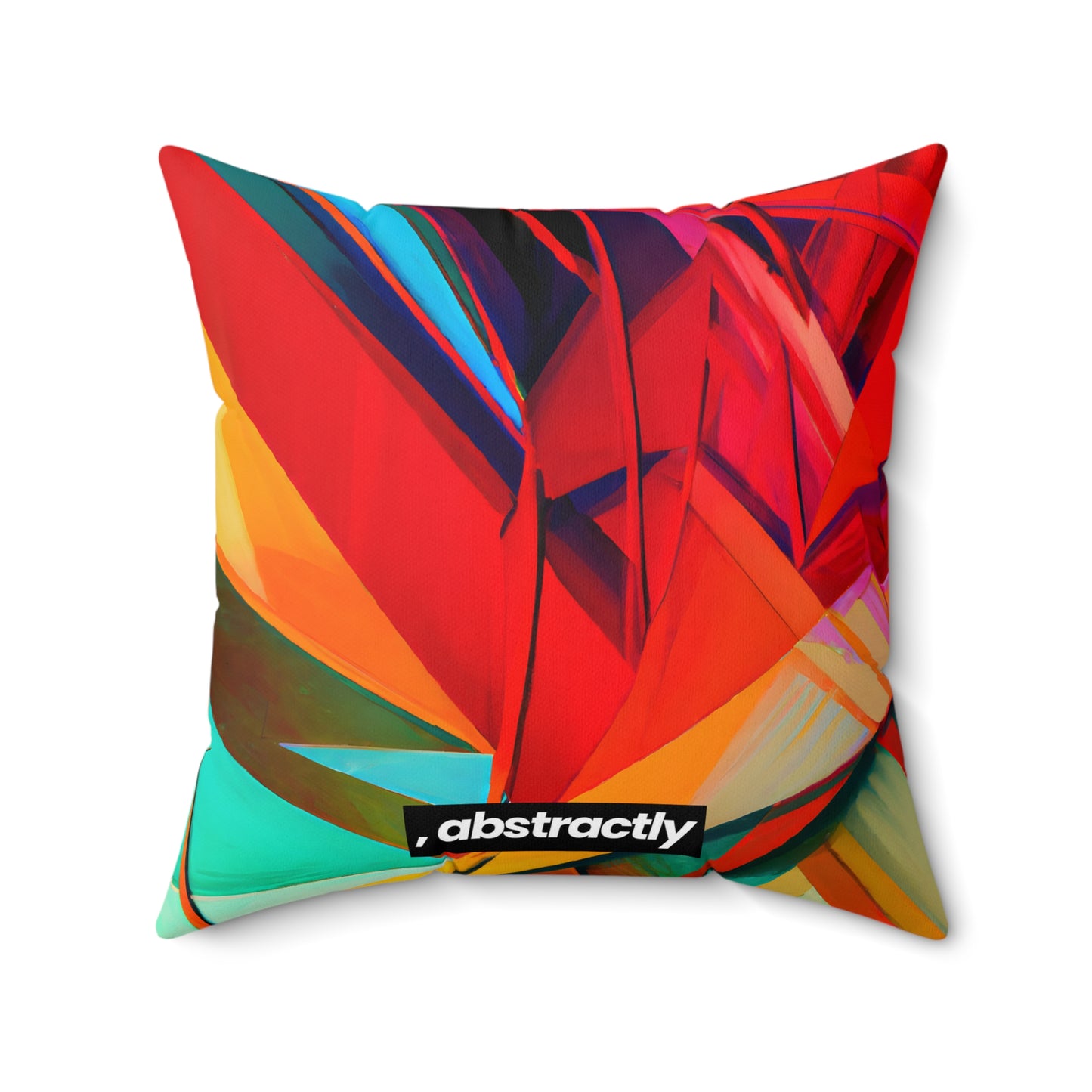 Oliver Hawthorne - Normal Force, Abstractly - Faux Suede Throw Pillow