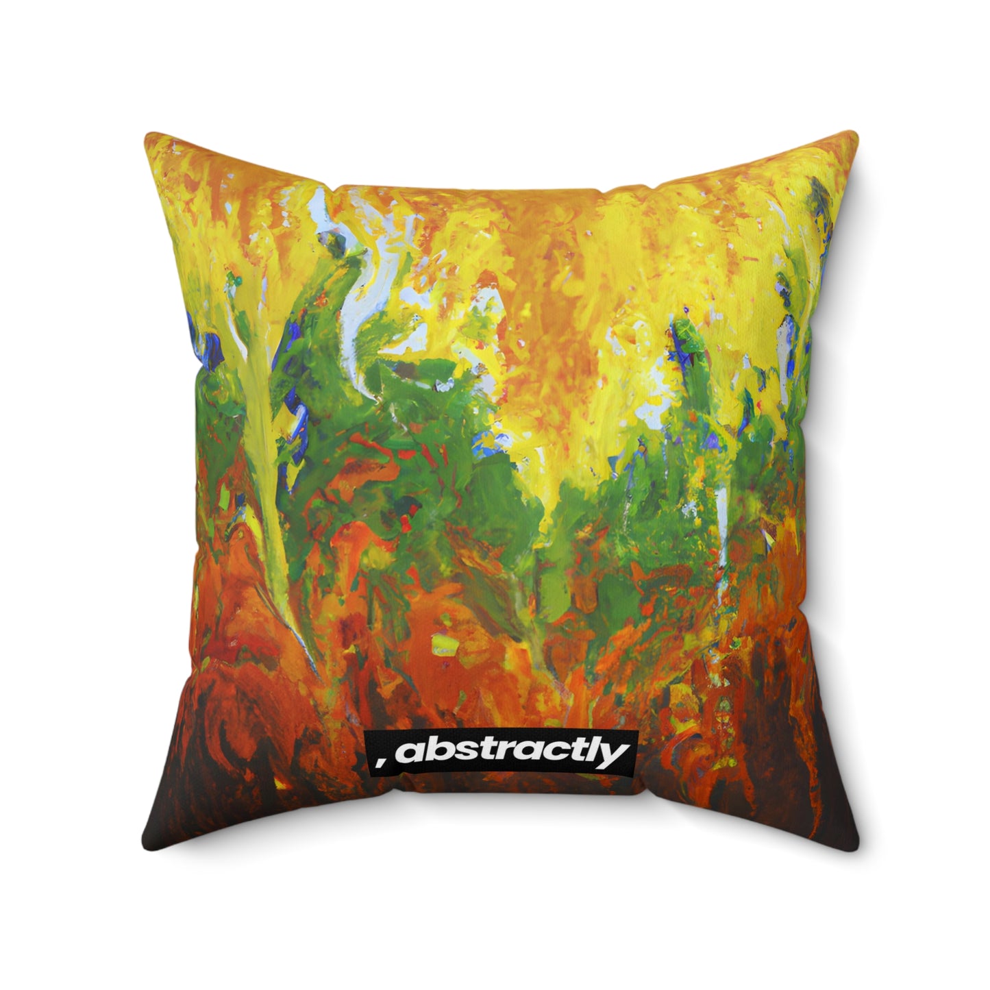 Frigivenium Crystal - Chemistry, Abstractly - Faux Suede Throw Pillow