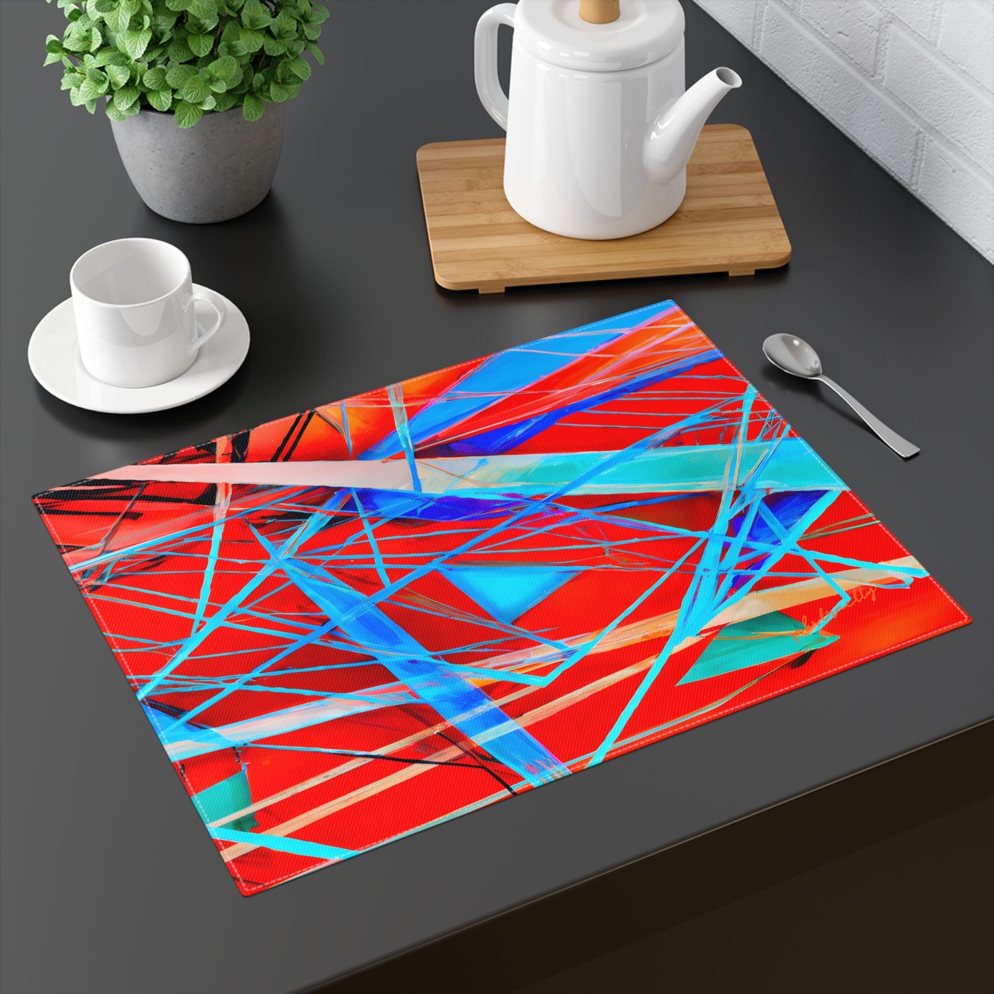 Darlene Roessler - Electric Force, Abstractly - Placemat