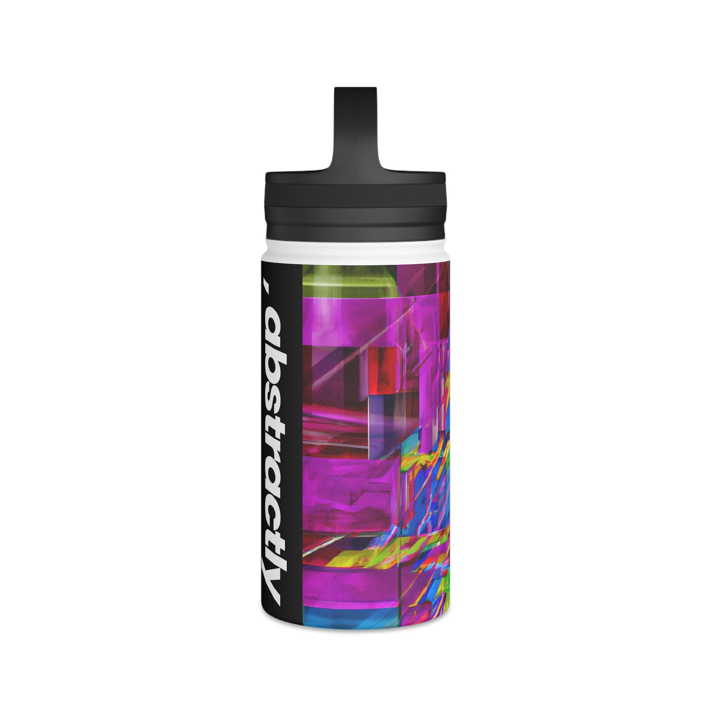 John Fermi - Friction Force, Abstractly - Stainless Steel Water Bottle