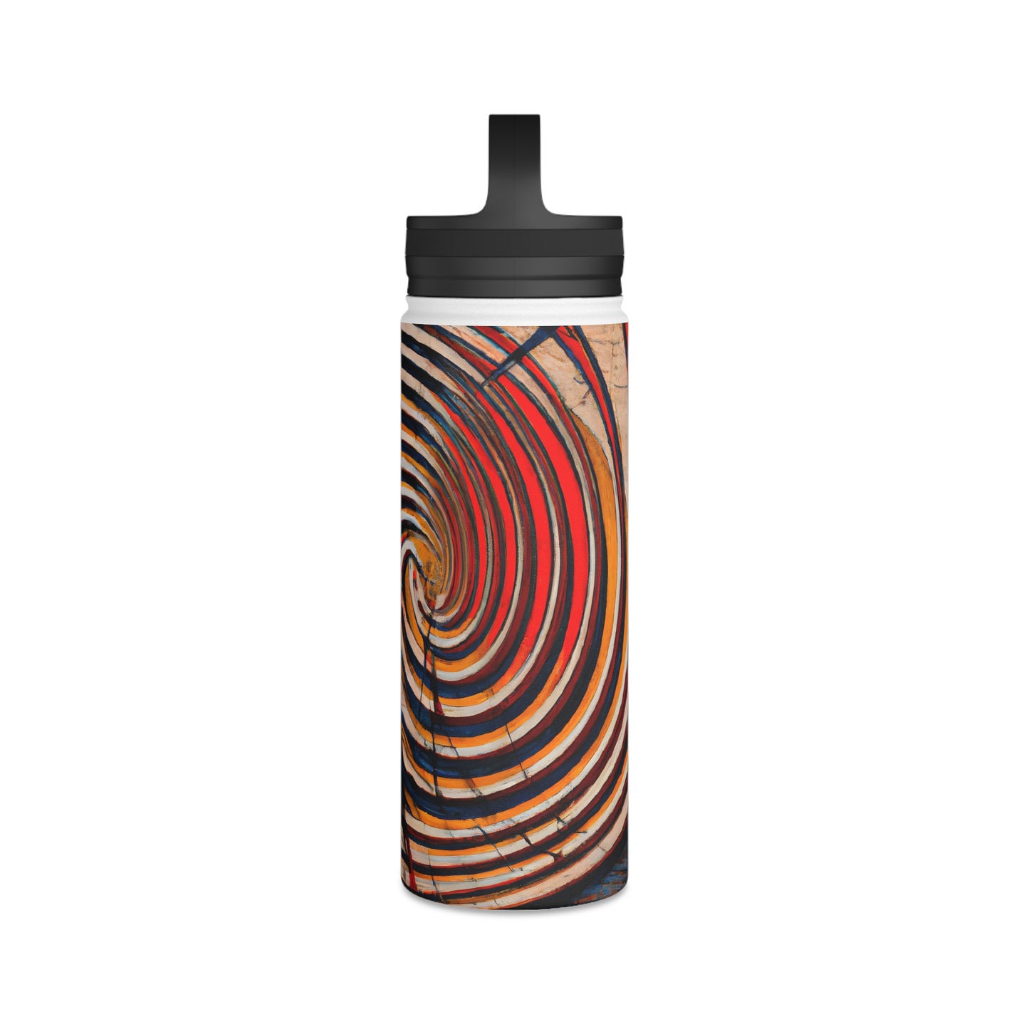 Adelaide Thornton - Magnetic Force, Abstractly - Stainless Steel Water Bottle