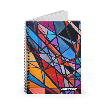 Felix Thornton - Gravity Force, Abstractly - Spiral Notebook