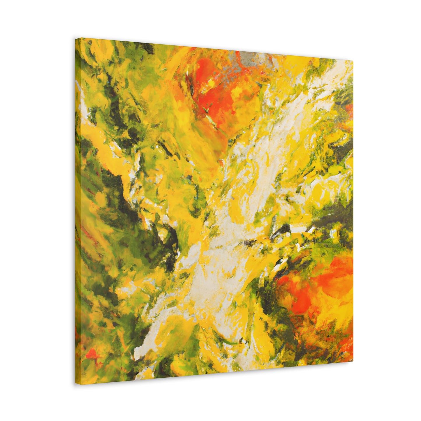 Starlight Etherium - Sulfur, Abstractly - Canvas