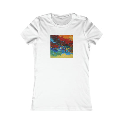 Polarisite Crystals - Chemistry, Abstractly - Ladies' Cut Tee