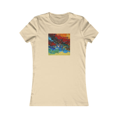 Polarisite Crystals - Chemistry, Abstractly - Ladies' Cut Tee