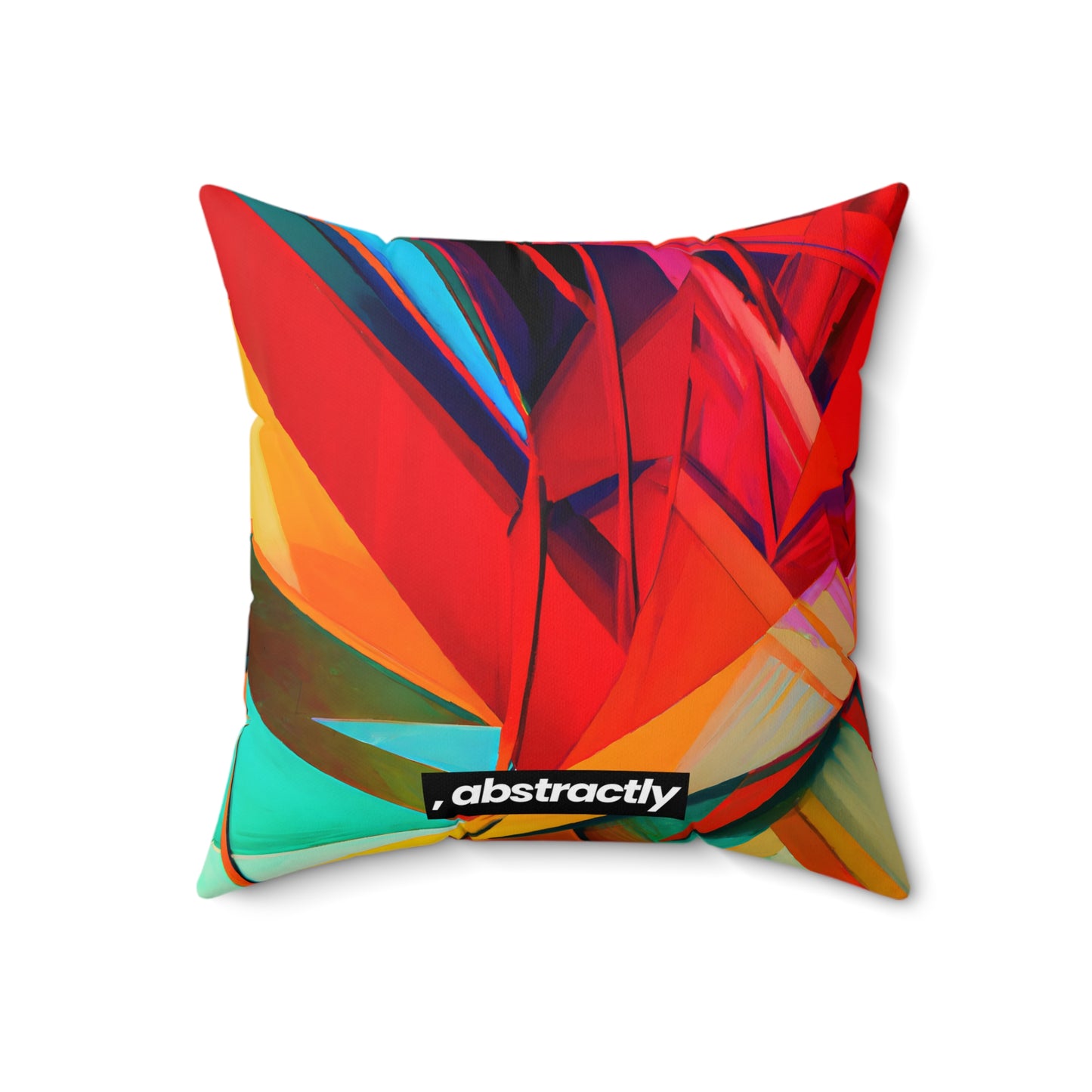 Oliver Hawthorne - Normal Force, Abstractly - Faux Suede Throw Pillow