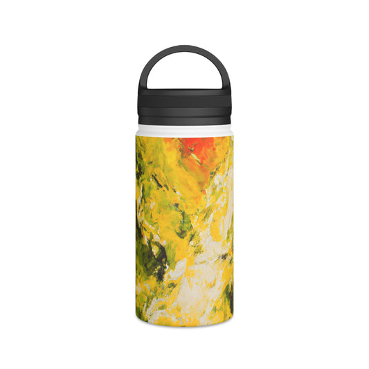 Starlight Etherium - Sulfur, Abstractly - Stainless Steel Water Bottle