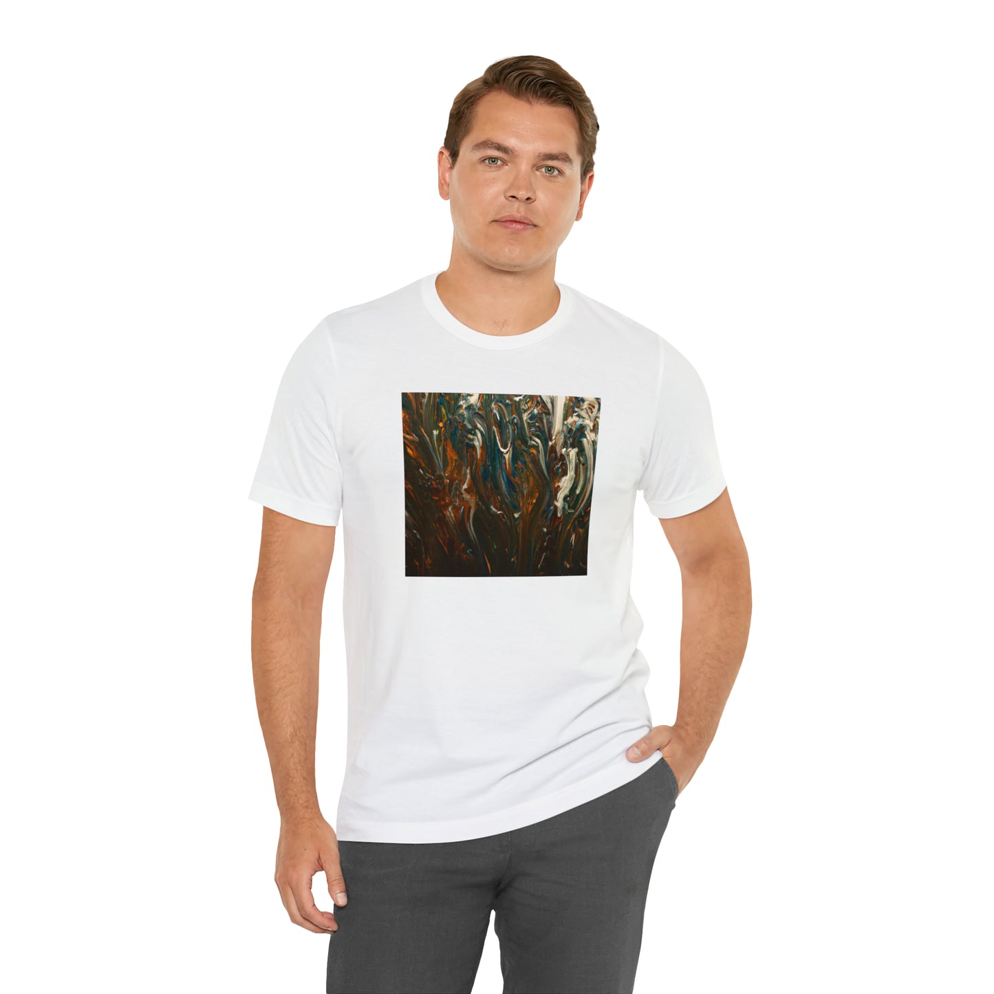 Hovenite Crystalline Matrix - Chemistry, Abstractly - Tee