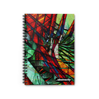 Nora Blythe - Gravity Force, Abstractly - Spiral Notebook