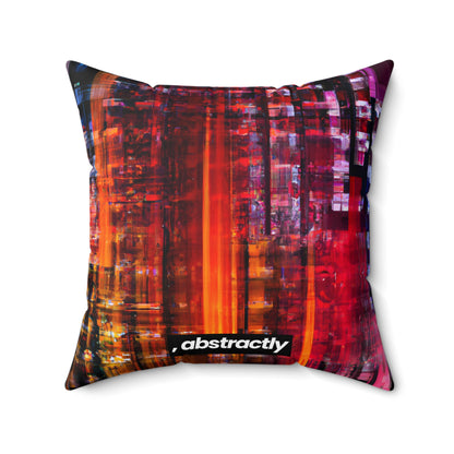 Harrison Blackwell - Air Resistance Force, Abstractly - Faux Suede Throw Pillow