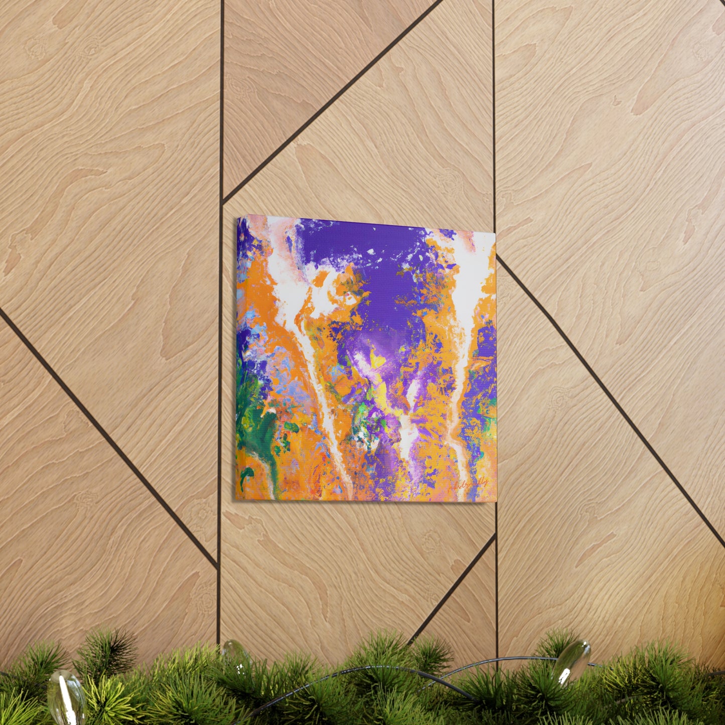 Solarium Particulate - Chemistry, Abstractly - Canvas