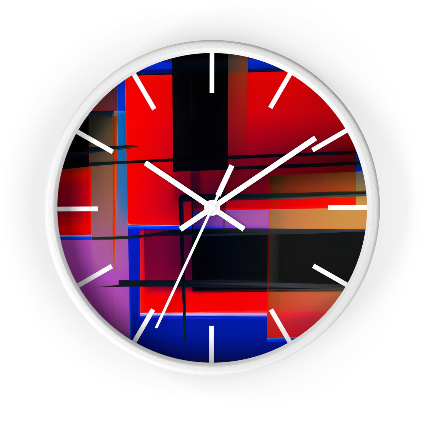 Eleanor Corbin - Air Resistance Force, Abstractly - Wall Clock