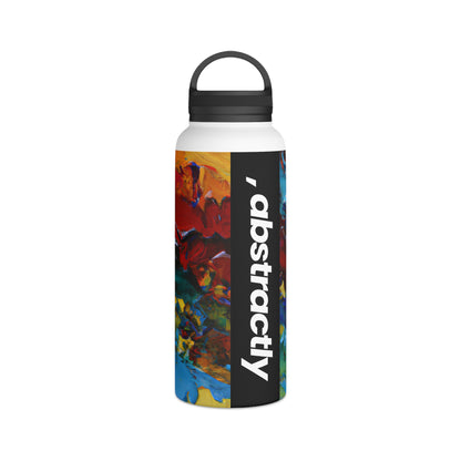 Polarisite Crystals - Chemistry, Abstractly - Stainless Steel Water Bottle