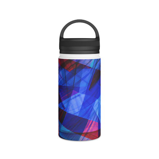 Lena Bernstein - Friction Force, Abstractly - Stainless Steel Water Bottle