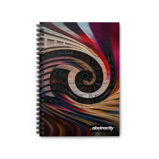 George Strickland - Gravity Force, Abstractly - Spiral Notebook