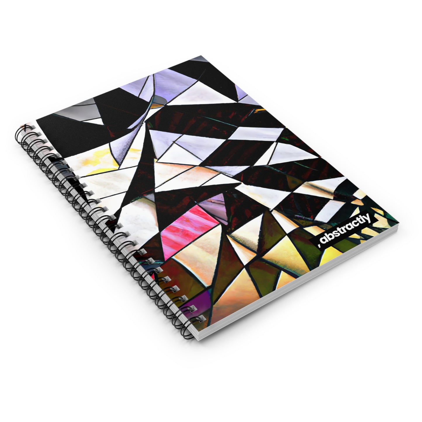 Emmett Baines - Tension Force, Abstractly - Spiral Notebook