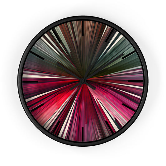 Lorenzo Mancini - Spring Force, Abstractly - Wall Clock